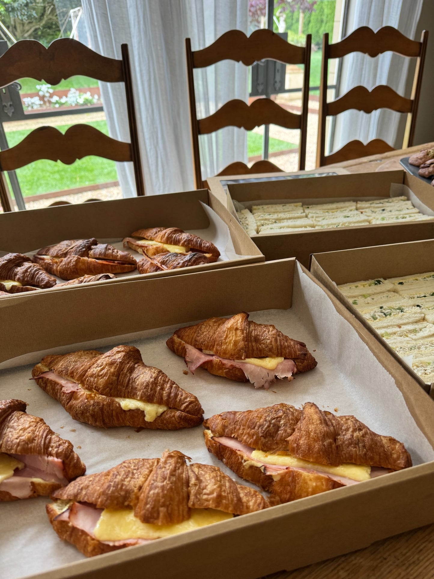 Smoked Ham & English Cheddar Crossiants