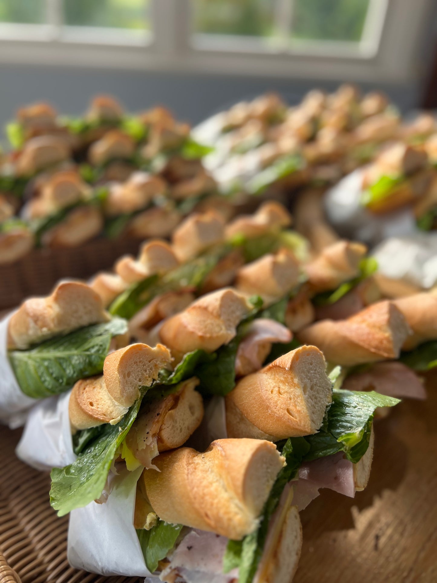 Smoked Ham & English Cheddar Baguette