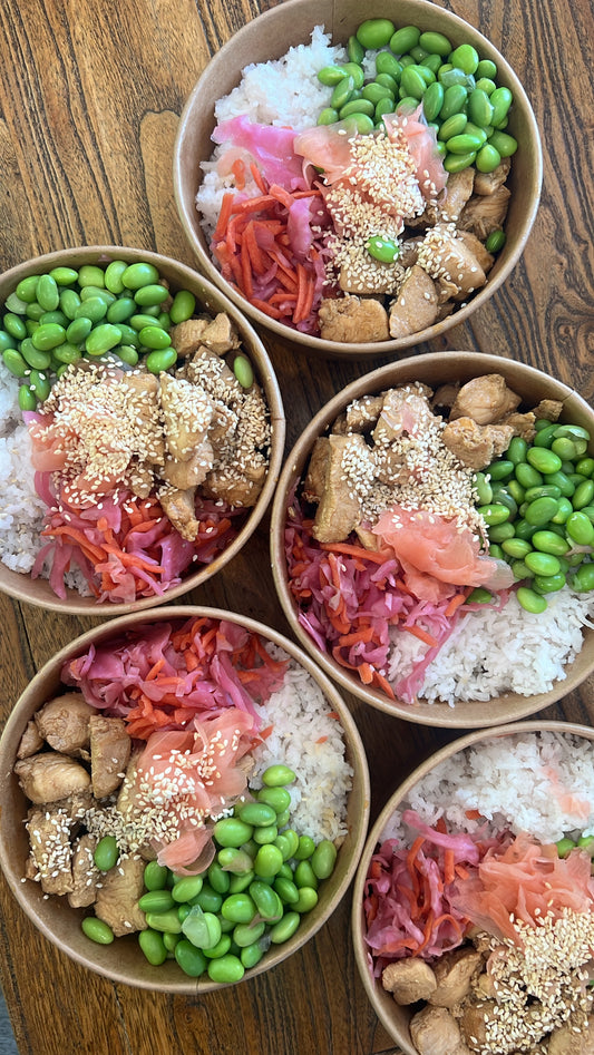 Chicken Sushi Bowl