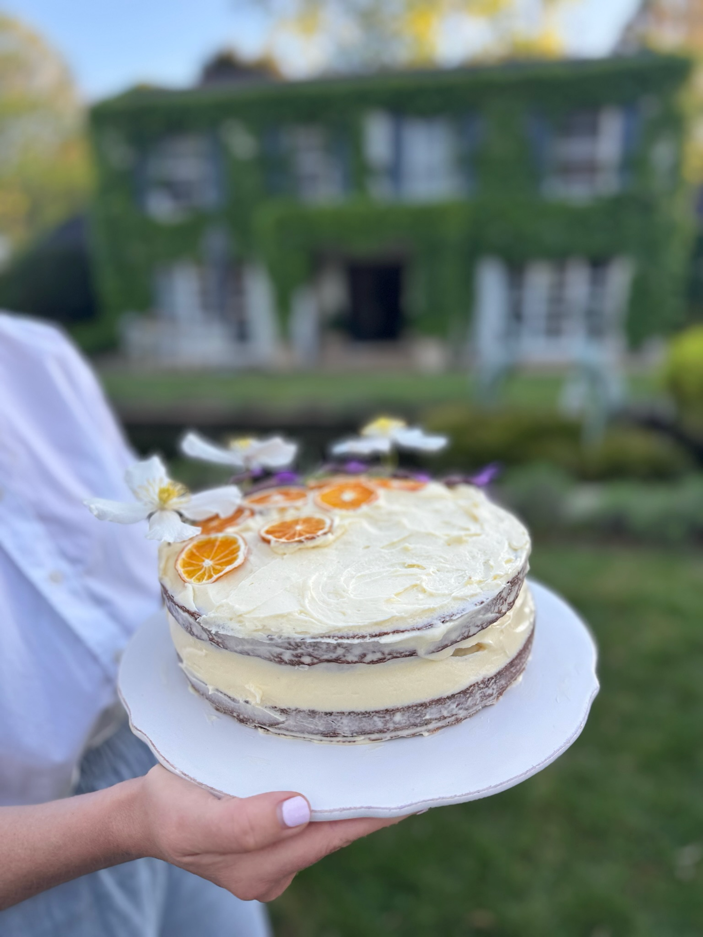 Grandma Sue's Carrot Cake Cream w Cheese Icing