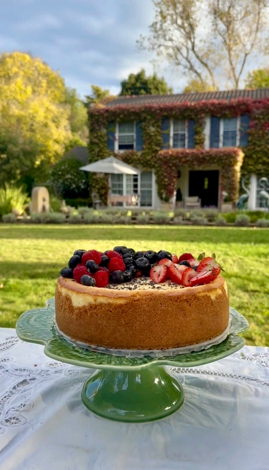 Grandma Sue's Lemon Cheesecake
